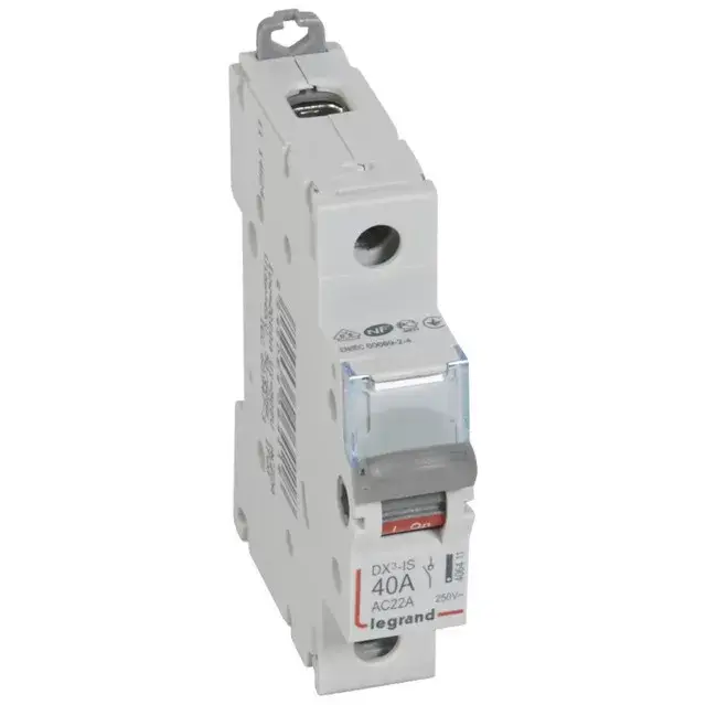 Azonnali szállítás Legrand 406411 DX3-I terheléskapcsoló 1P 40A ( Legrand 406411 )