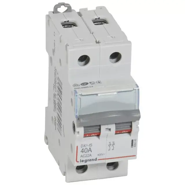 Azonnali szállítás Legrand 406440 DX3-I terheléskapcsoló 2P 40A ( Legrand 406440 )