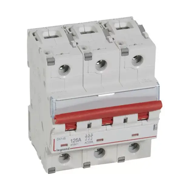 Gyors kiszállítás Legrand 406539 DX3-IS terheléskapcsoló 3P 125A ( Legrand 406539 )