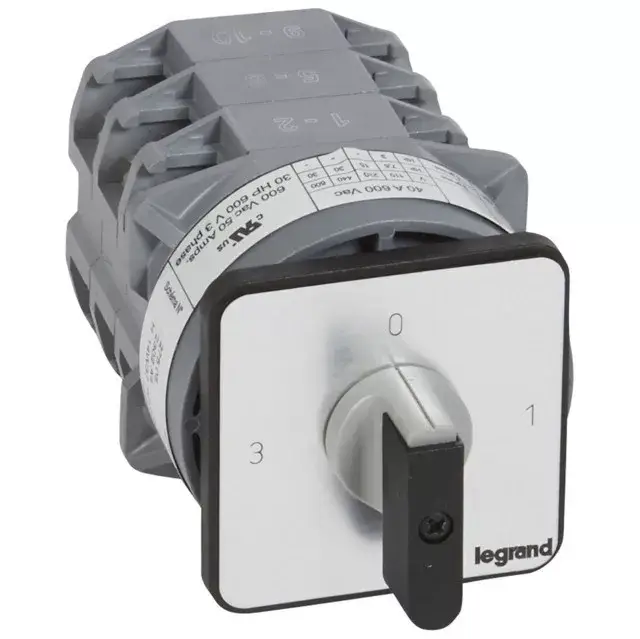 Legrand 027506 Görgős kapcsoló 2P 40A PR50 0-1-2-3 ( Legrand 027506 ) Kihagyhatatlan ajánlat