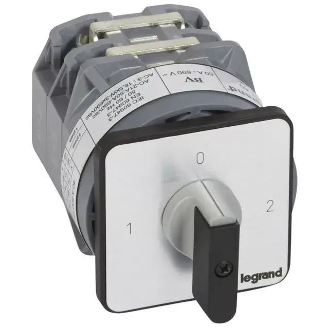 Kedvezmény Legrand 027496 Görgős kapcsoló 2P 50A PR40 1-0-2 90° ( Legrand 027496 )