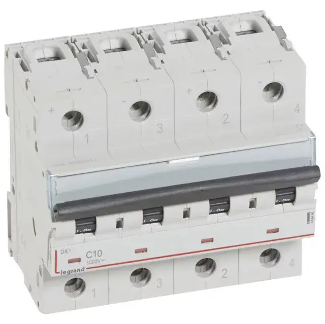 Árcsökkenés Legrand 414446 Lexic kismegszakító 2P 10A 1000V= ( Legrand 414446 )