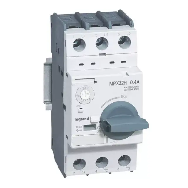 Azonnal elérhető Legrand 417322 MPX3 32H mvédő kismegsz. TM 0.25-0.4A 3P ( Legrand 417322 )