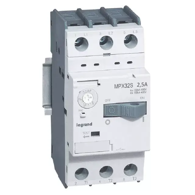Akció Legrand 417306 MPX3 32S mvédő kismegsz. TM 1.6-2.5A 3P ( Legrand 417306 )