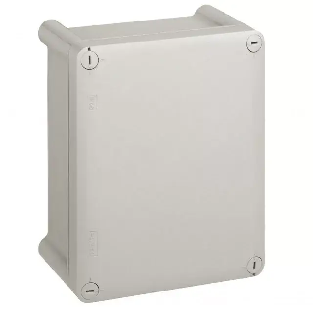 Legrand 035017 155x110x74 IP66 műanyag ipari doboz szürke fedéllel ( Legrand 035017 ) Vásárlói kedvenc