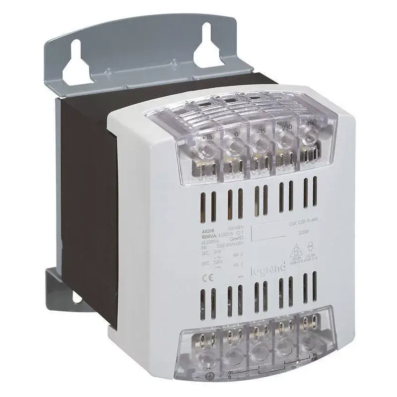 Akciós ár Legrand 044238 vez. és bizt./lev. transzformátor 230-400V / 24-48V 1000VA ( Legrand 044238 )