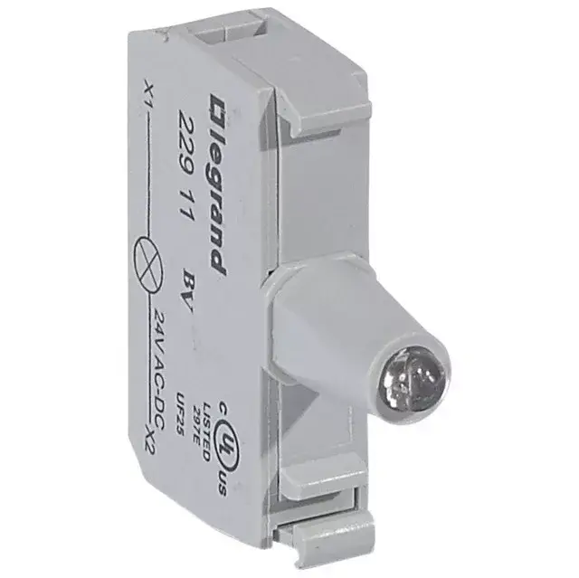 Legrand 022911 Osmoz csavaros fényforrás elem - piros 24V ~/= ( Legrand 022911 ) Nézd meg most