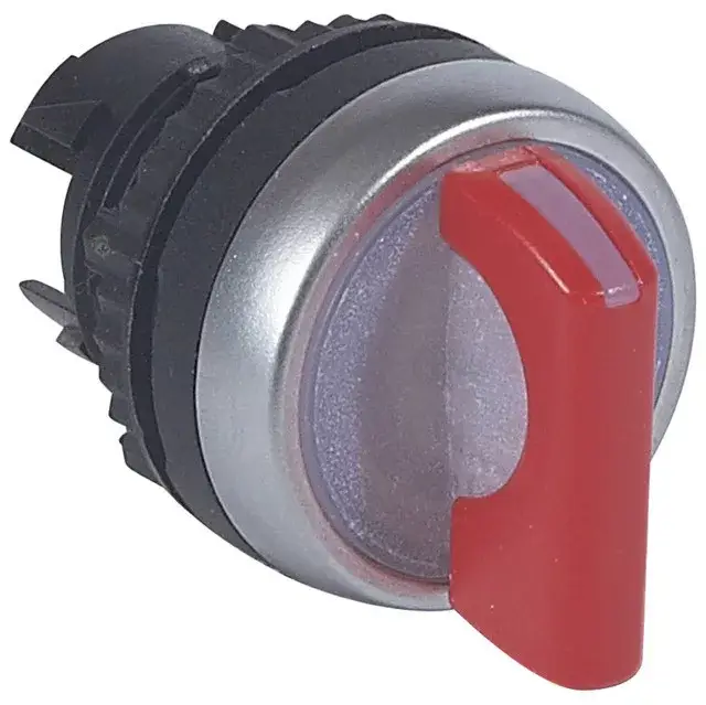 Legrand 024057 Osmoz forgatókaros 3 állású visszaugrós világító kapcsoló - piros ( Legrand 024057 ) Biztonságos fizetés
