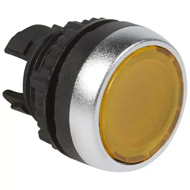 Legrand 024004 Osmoz süllyesztett világító nyomógomb - sárga ( Legrand 024004 ) Szezonális akció