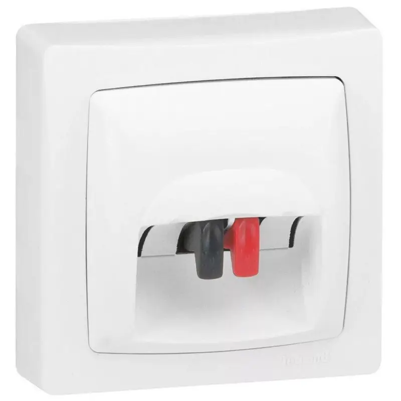 Biztonságos vásárlás Legrand 086039 Oteo Hi-Fi hangszóró csatlakozóaljzat , csíptetős, 2 db szorítós csatlakozóval, gyors bekötéssel, fehér RAL 9010 ( Legrand 086039 )