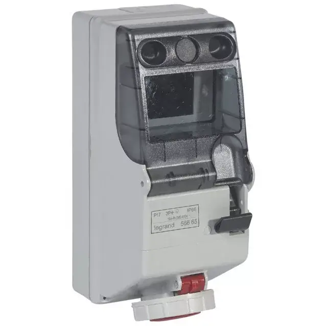 Gyors kiszállítás Legrand 056665 P17 Tempra Dafrsr-163k06 m 400V IP66 reteszelt aljzat ( Legrand 056665 )