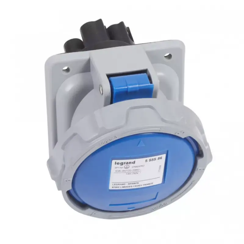 Legkelendőbb Legrand 555586 P17 Tempra Pro Dafb-634k09 mT230V IP67 döntött aljzat ( Legrand 555586 )
