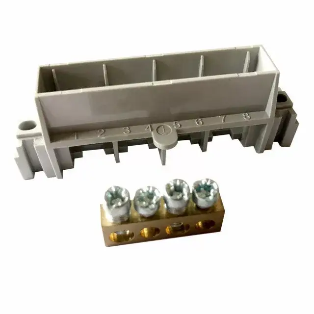 Legnépszerűbb Legrand 134800 PractiboxS csupasz PE elosztókapocs szigetelt tartóval, 4 modulos szekrényhez, 1 x (2x16mm² + 2x10mm²); Icc=6 kA ( Legrand 134800 )