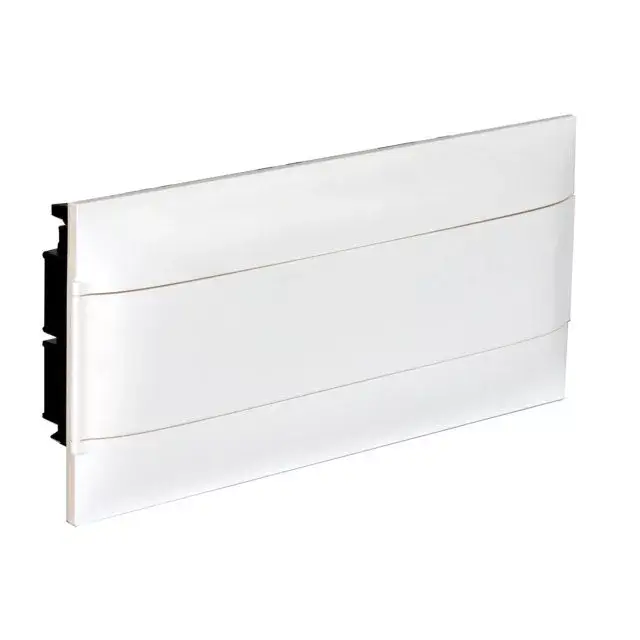 Expressz kézbesítés Legrand 137145 Practibox S műanyag kiselosztó 22 modul, 1 sor, Teli ajtóval, IP40, téglafalba süllyesztett, PE és N sínnel, méret : 235x508x102 mm