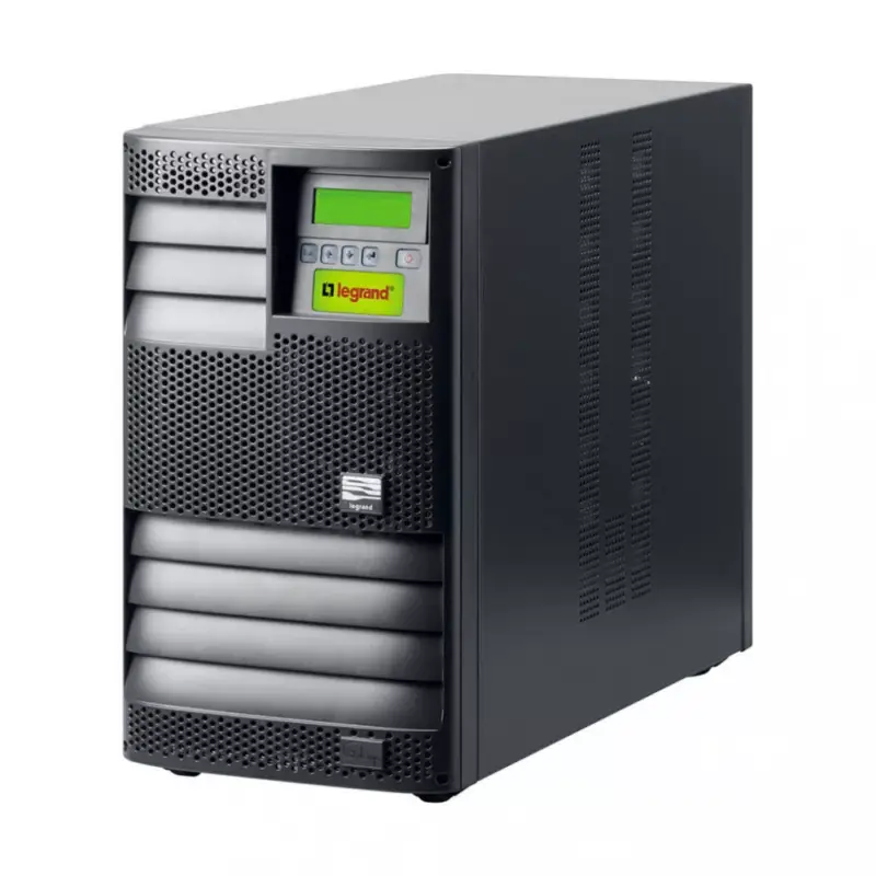 Árcsökkenés Legrand 310377 MEGALINE 2,5 kVA 30 perc BEM: Schuko/FR dugó KIM: 4xSchuko RS232 online kettős konverziós szünetmentes torony (ST) (UPS) ( Legrand 310377 )