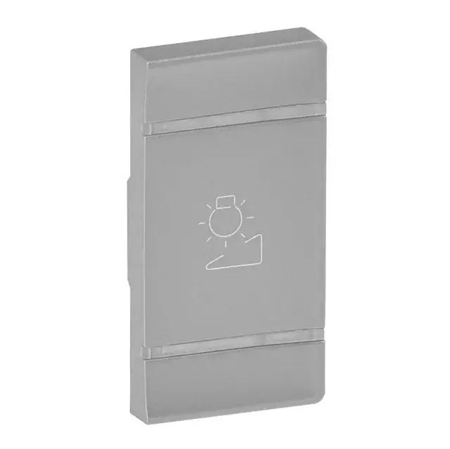 Legrand 755582 MyHome (Valena Life) fényerőszabályzás FEL/LE, jobb oldali burkolat, alumínium ( Legrand 755582 ) Exkluzív ajánlat