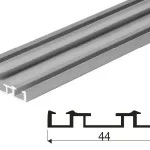 Expressz szállítás SEVROLL03427 Simple alsó vezetés 3m ezüst