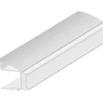 Árengedmény SEVROLL04512 Era fogantyú profil 18mm 2,70m ezüst