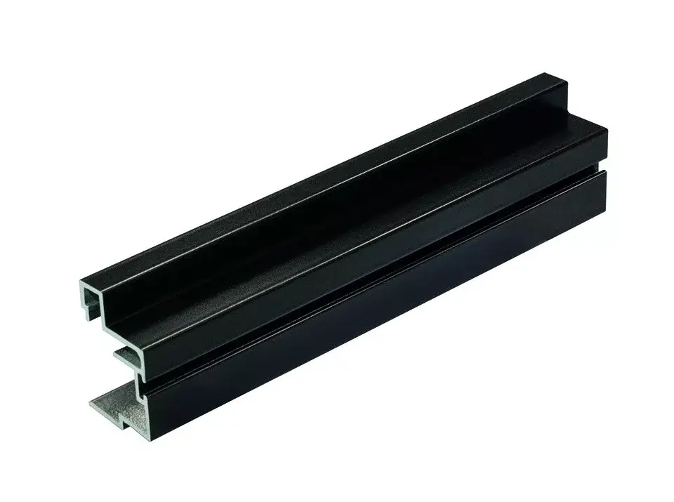 Gyors kiszállítás SEVROLL 05306 Faworyt II fogantyú profil 16/18mm 2,7m matt fekete