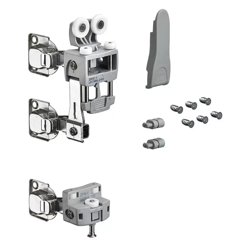 HETTICH 9278571 WingLine L25 kg-ig, Push to move szürke balos Gyors szállítás