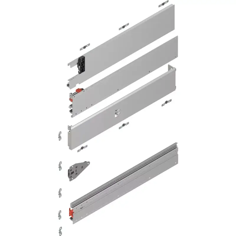 BLUM Revego Duo 802P750D.L2 vezetősín zsebhez, 750 mm, bal Szuper akció