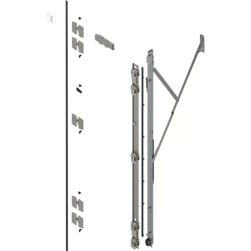 BLUM Revego Duo 802T4000.R2 gerenda pántokhoz, 2257-2406 mm, jobb Rendeld meg most