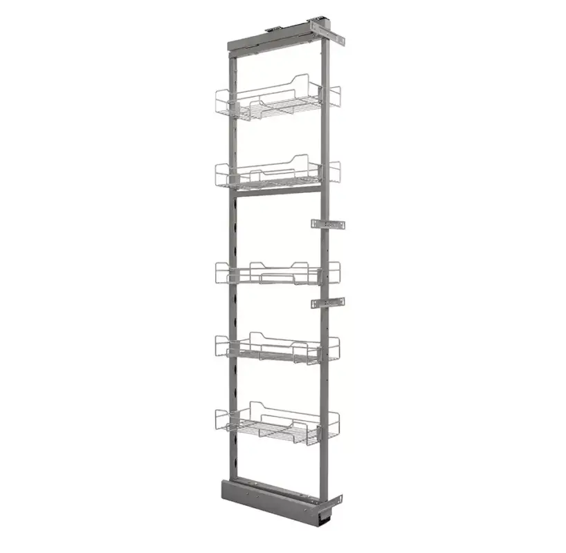 Exkluzív ajánlat K-StrongWire kamraszekrény 200 mm / 1560-1890 mm, sötét szürke, 70kg