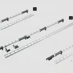 HETTICH 9132547 LeMans II tengely 720-900 mm fehér Olcsó