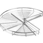 KES 260552 karusszel 270° polc teljes drót szürke 800mm 3/4 Csak ma