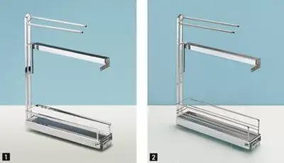 HETTICH 9207580 front kihuzású Arena Style 90° fiók, króm Kedvezményes ár