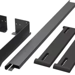 Biztonságos fizetés KES Conero szett nadrágtartó, szennyeskosár, 475/910-970mm fekete