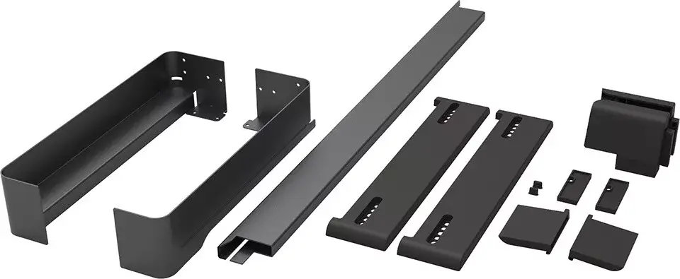 Biztonságos fizetés KES Conero szett nadrágtartó, szennyeskosár, 475/910-970mm fekete