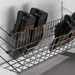 Biztonságos fizetés HETTICH 9132905 cipőtartó 2-soros 690 mm króm