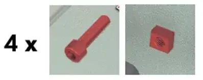 IF összekötő vasalat szett Triade profilhoz Azonnali szállítás