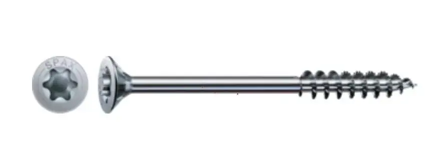 Legkelendőbb SPAX csavar 6x180 / 65 süllyesztett fej TXS, W, 4C MH, részleges menet
