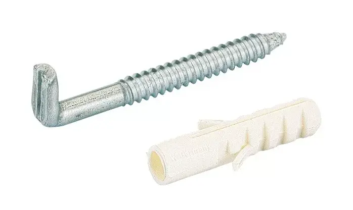 Azonnal elérhető HETTICH 46103 függesztő horog 6x50 mm + tipli