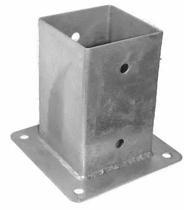 Csak ma TK-szögletes horganyzott tartóelem 101x101x2,0mm