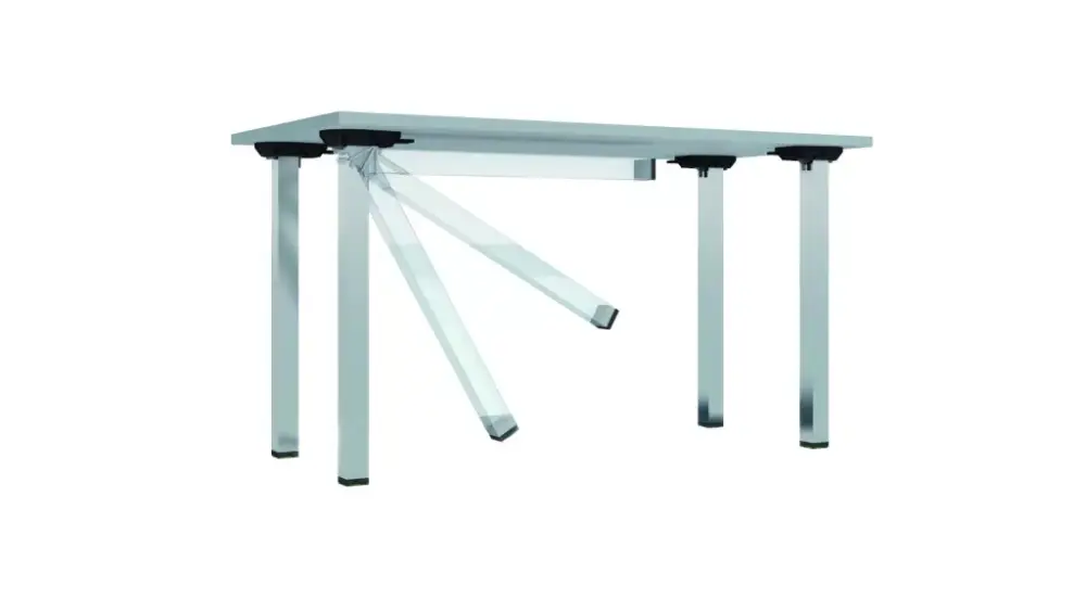 Expressz kézbesítés MILADESIGN asztalláb G5 ST506U lehajtható 50 x 50 mm antracit