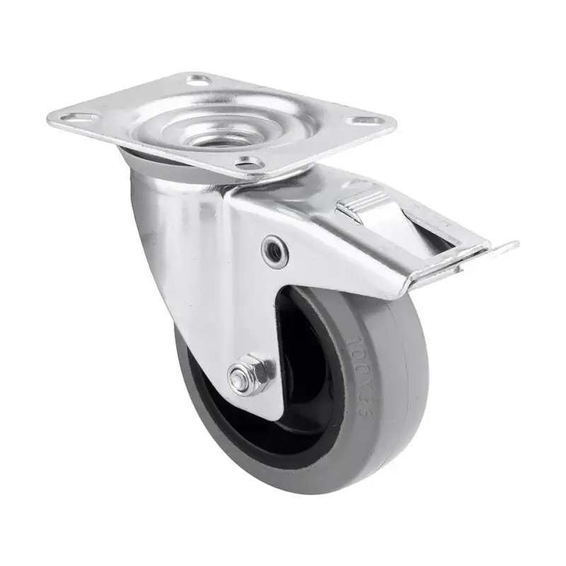 Árengedmény StrongCastors Kerék medium duty 100/160 és a fékkel