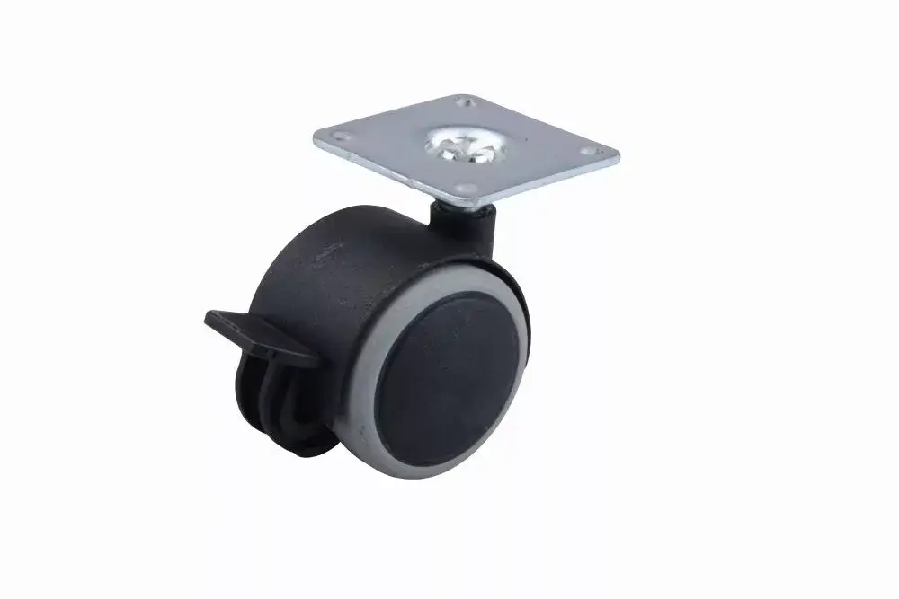 Kerék gumi futófelülettel fékkel 40 mm fekete Vásárlói kedvenc