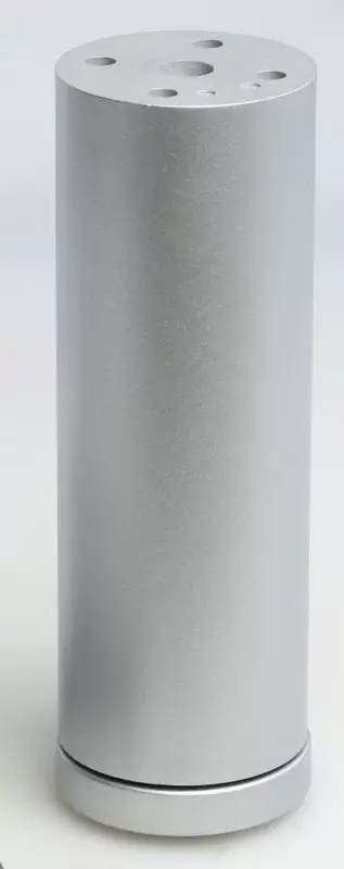 Bútorláb 709R magasság 120mm szürke RAL9006 Legnépszerűbb