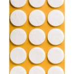 Filc talp 28/3mm fehér lap (15db) Prémium