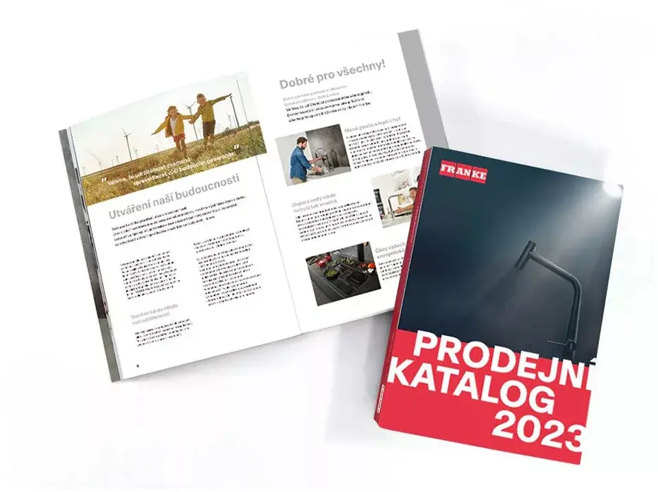 Kedvezmény FRANKE katalogus 2023 CZ