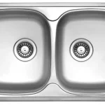 Gyors szállítás StrongSinks S1 Mosogató Welland polír. rozsdam. acél 780x480, dupla, felső szer.