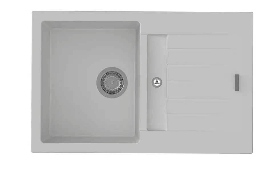 Biztonságos fizetés StrongSinks S3 Gránit mosogató Vardar 780, 780x500 mm,csepegt, fehér