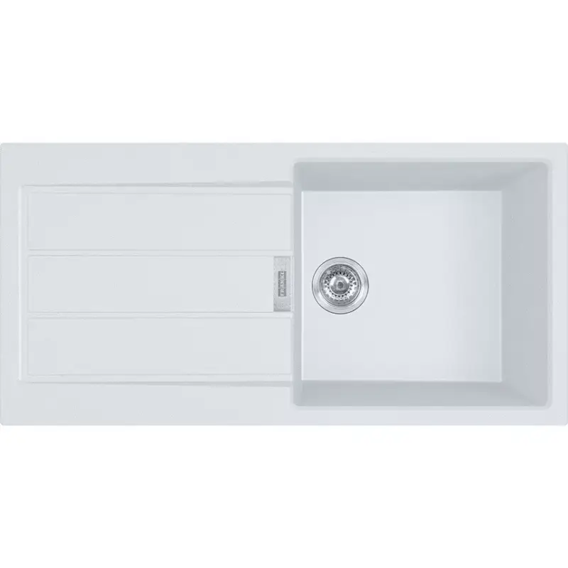 Expressz kézbesítés FRANKE Dřez S2D 611-100, 1000 x 500mm bílá