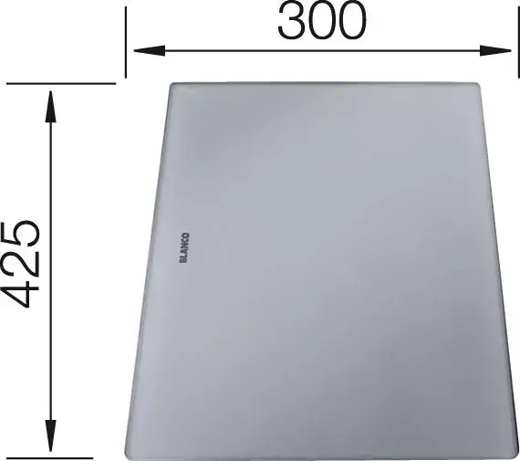 BLANCO 230970 Tartozék vágódeszka üveg Divon 425x300 Szezonális akció