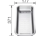 BLANCO 226189 Tartozék tál több funkciós nemesacél Zenar, Dalago Kedvezményes ár