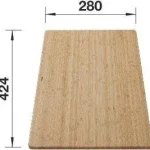 BLANCO 239449 Tartozékok Vágódeszka SOLIS 424x280 bambusz Utolsó esély