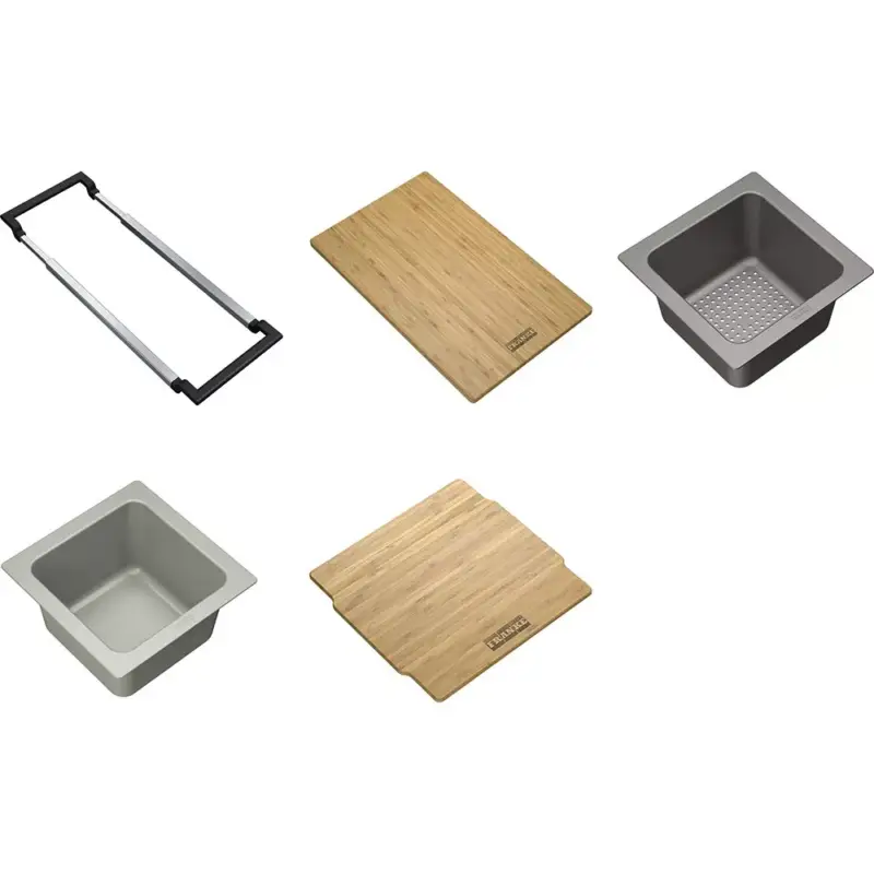 Kiárusítás FRANKE ALL-IN Set 2 držák, deska, 2x miska, víko